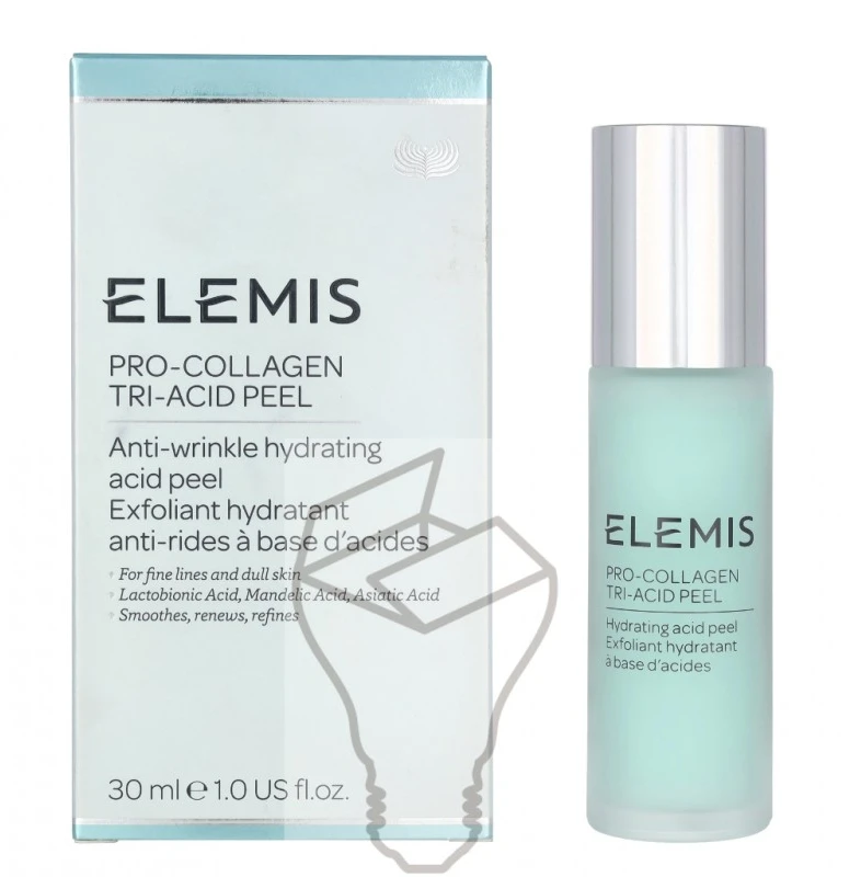 Elemis Pro-Collagen Tri-Acid Peel rūgštinis šveitiklis nuo raukšlių, 30 ml