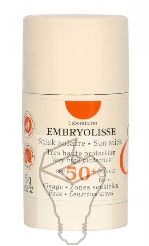 Embryolisse Sun Stick SPF 50+ apsauginis pieštukas nuo saulės, 15 g