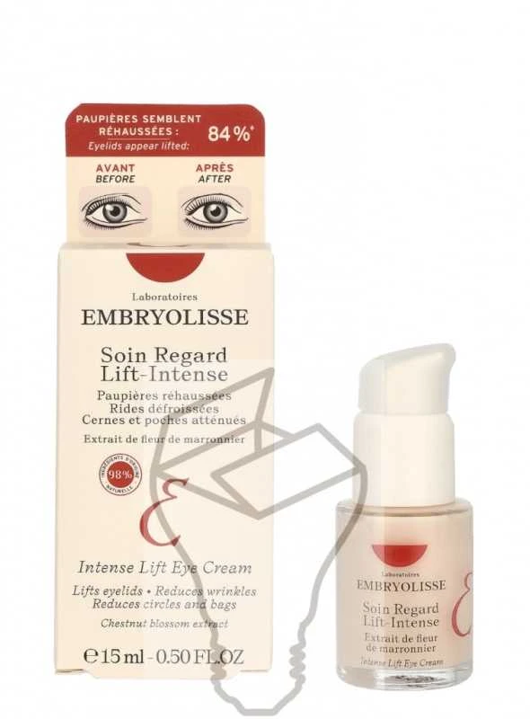 Embryolisse Soin Regard Lift Intense stangrinamasis paakių kremas, 15 ml