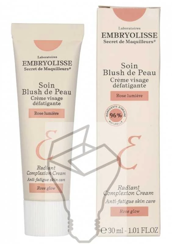 Embryolisse Radiant Rožinė Antifatigue Facial Kreminis gaivinantis veido kremas, 30 ml