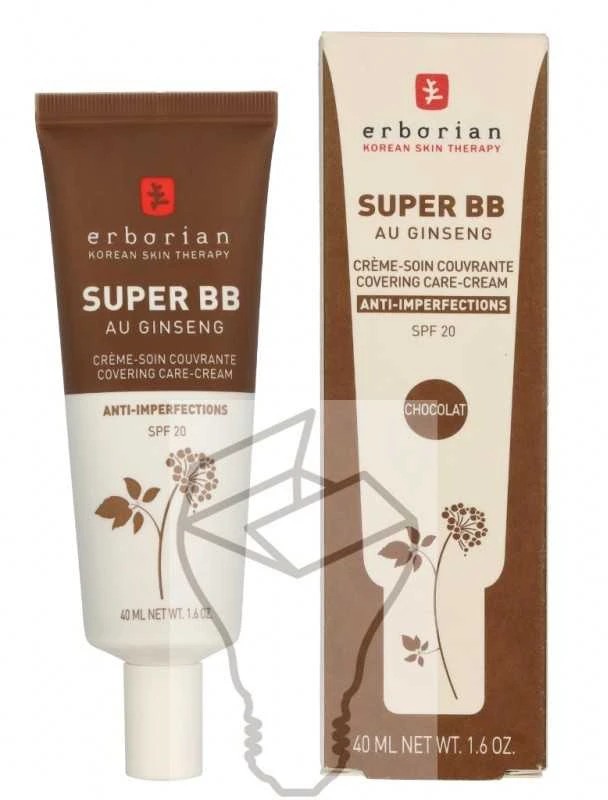 Erborian Super BB kremas su ženšeniu Chocolat 40ml