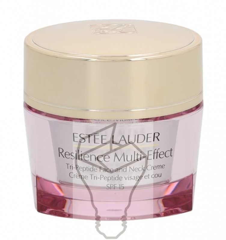 Estée Lauder Resilience Multi-Effect Tri-Peptide Face And Neck Kreminis Normal And Mixted Skin SPF 15 veido kremas normaliai ir mišriai odai, 50 ml
