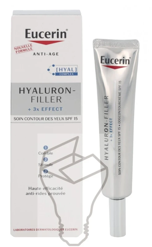 Eucerin Hyaluron-Filler + 3x Effect Paakių kremas Paakių kremas