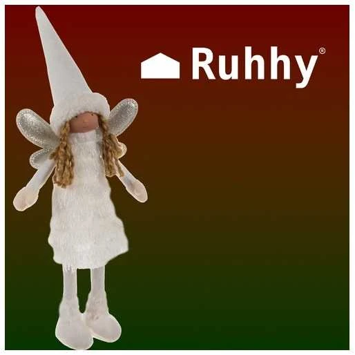 Fairy - Christmas figurine baltas Ruhhy 22342
