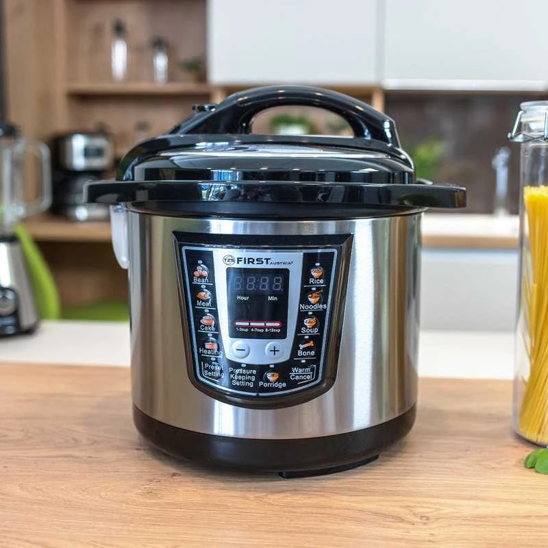 Daugiafunkcinis puodas First 1000W electric pressure cooker 6L