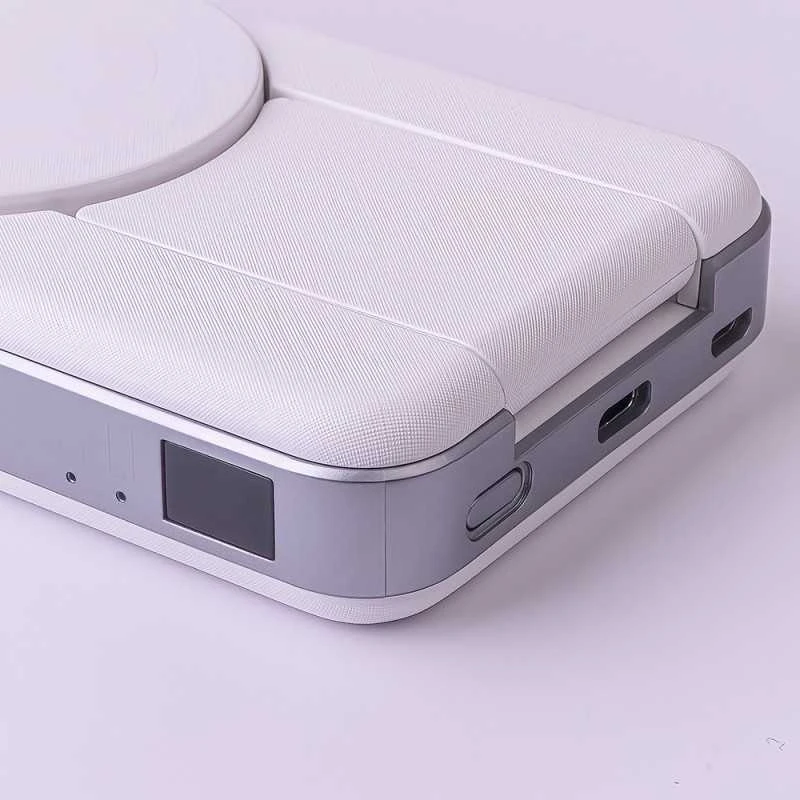 Forever belaidė išorinė baterija MATB-300 10000 mAh magnetinė 3in1 balta