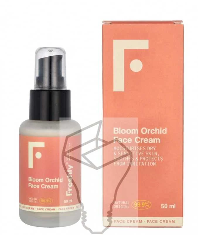 Freshly Cosmetics Bloom Orchid Face Kreminis veido kremas, 50 ml