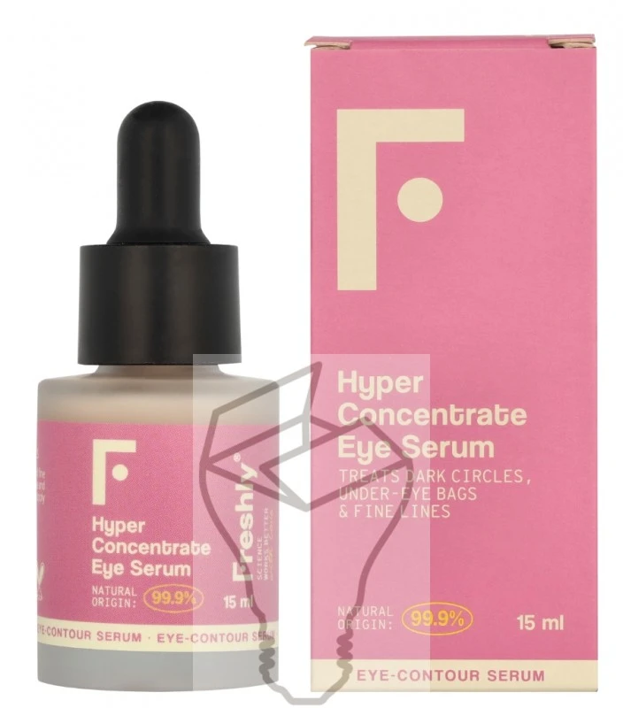 Freshly Cosmetics Hyper-Concentrate Eye Contour Serum paakių serumas, 15 ml