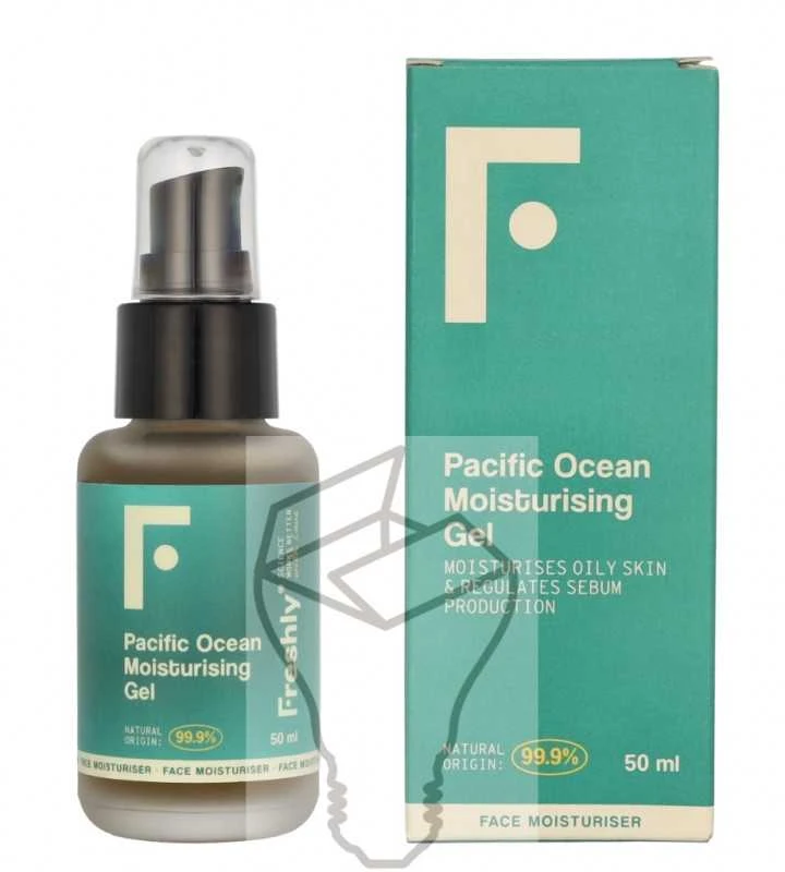 Freshly Cosmetics Pacific Ocean Moisturising Gel drėkinamasis veido gelis, 50 ml