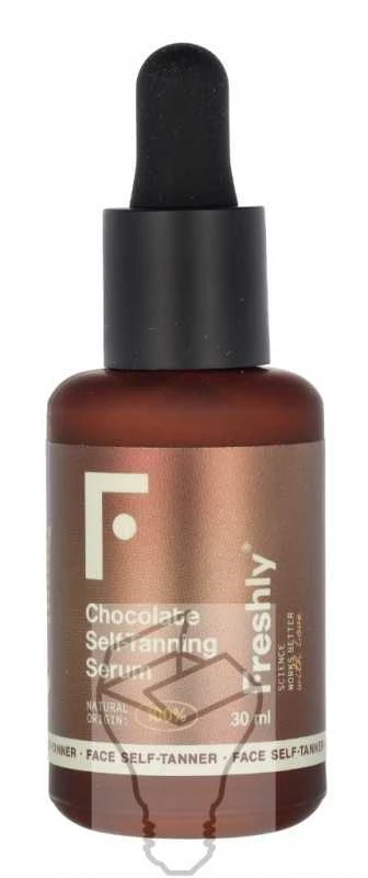 Freshly Cosmetics Chocolate Self-Tanning Serum laipsniškas savaiminio įdegio serumas veidui, 30 ml