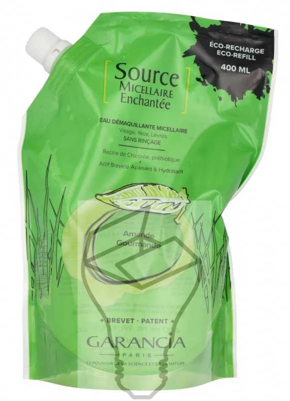 Garancia Source Micellaire Enchanté Almond Eco-Refill makiažo valiklis 400ml