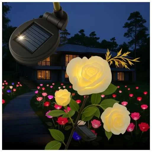 Solar lamp rose Gardlov 25282