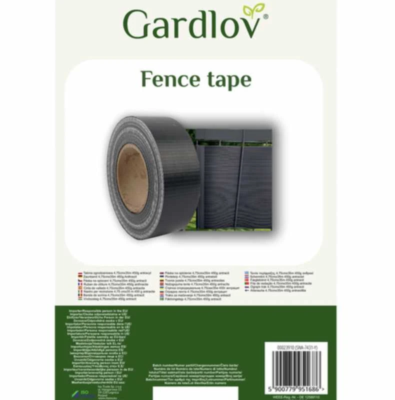 Gardlov Tvoros juosta 4,75cmx35m 450g antracitas 23910