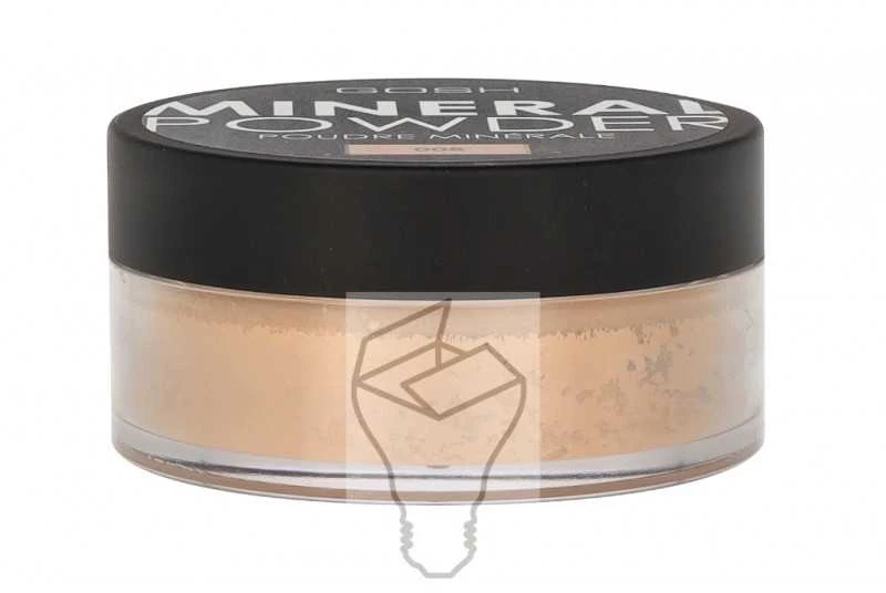 Mineralinė pudra Gosh Mineral Powder, atspalvis: 008 Tan, 8 g