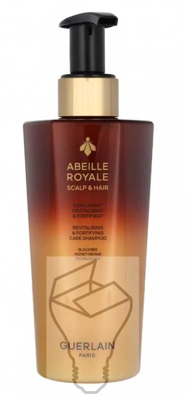 Guerlain Abeille Royale Scalp y Hair Champú Revitalizante y Fortificante, 290 ml