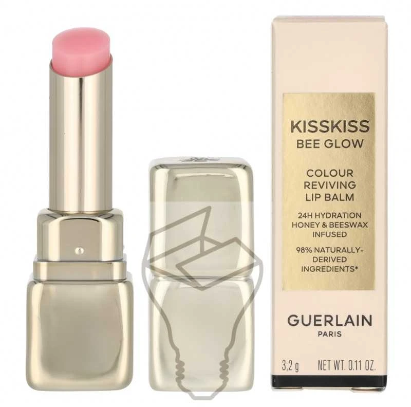 Guerlain Kiss Kiss Bee Glow lūpų balzamas, spalva - 258 Rose Glow