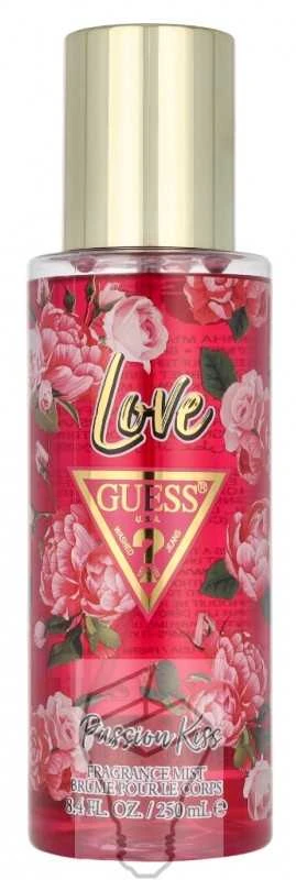 GUESS Love Passion Kiss Body Purškiklis moterims, 250 ml