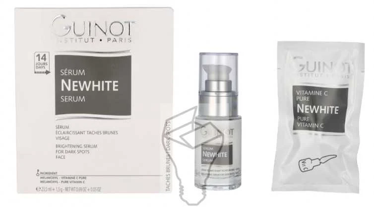 Guinot Newhite Brightening Dark Spots Serum veido serumas, 25 ml