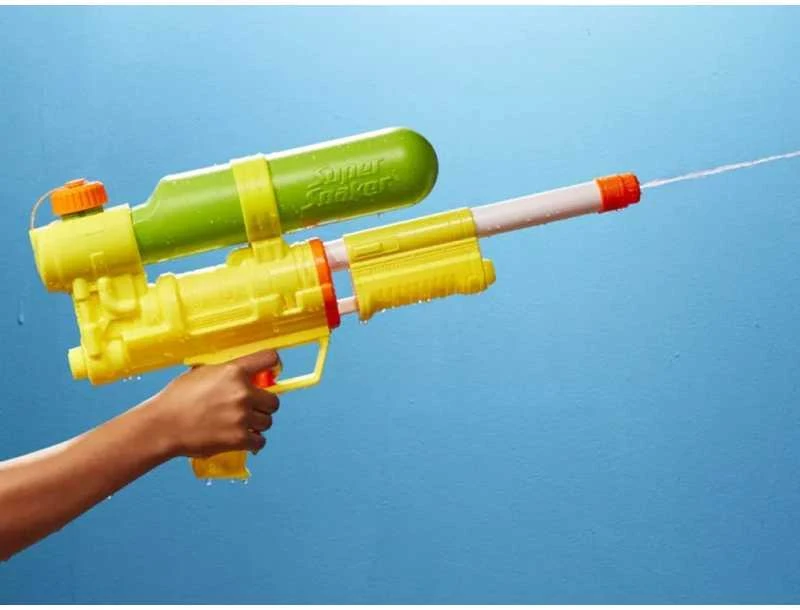 Hasbro Itin patogus vandens pistoletas vaikams, geltonas Nerf Soa XP50 ZA5185