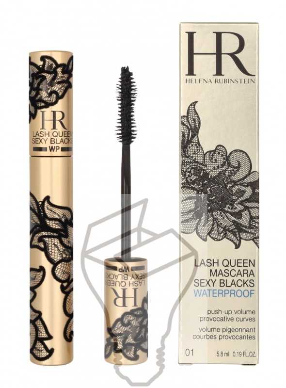 Helena Rubinstein HR Lash Queen Sexy Blacks Atsparus vandeniui Blakstienų tušas, 5,8 ml