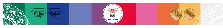 Holi spalvų miltelių rinkinys 6x100g Holi Cow 27335