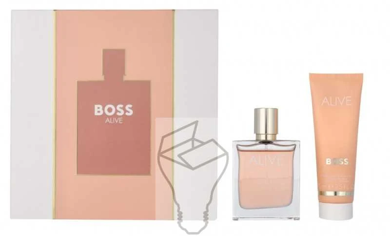 Hugo Boss Alive EDP rinkinys moterims (EDP, 50 ml + kūno losjonas, 75 ml)