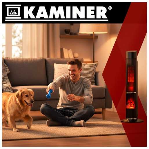 Kaminer Igniss Fireplaces 26401 liepsnos efekto šildytuvas