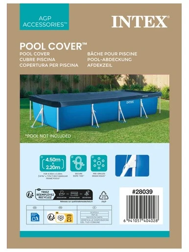 Dangtis 450x226 cm INTEX rėminiam baseinui