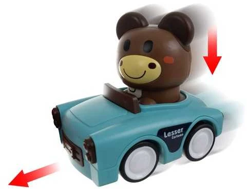 Iso Trade sensorinis žaislas - gyvūnų automobiliai 26728