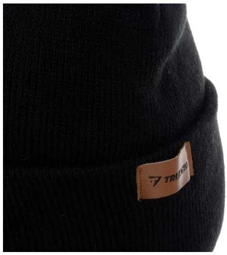 Žieminė kepurė su žibintuvėliu - juoda Trizand 22663