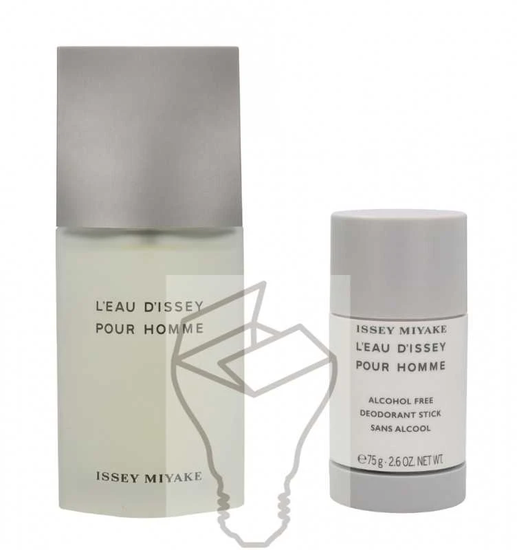 Issey Miyake Leau Dissey Pour Homme rinkinys vyrams (kvepalai EDT, 75 ml + dezodorantas 75 g)