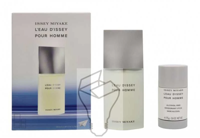 Issey Miyake Leau Dissey Pour Homme rinkinys vyrams (kvepalai EDT, 75 ml + dezodorantas 75 g)