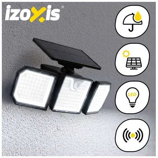 Lubinis šviestuvas Solar lamp 167LED 500lm Izoxis 24633
