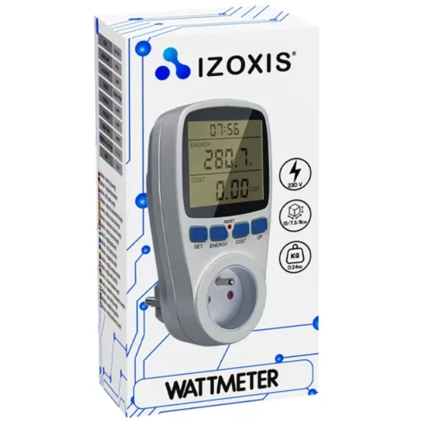 Izoxis Vatmetras – energijos sąnaudų skaitiklis 23576