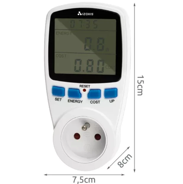 Izoxis Vatmetras – energijos sąnaudų skaitiklis 23576