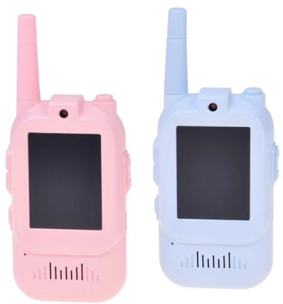 Jokomisiada Set of 2 Kids Walkie Talkies Video LCD 2" Camera ZA6160
