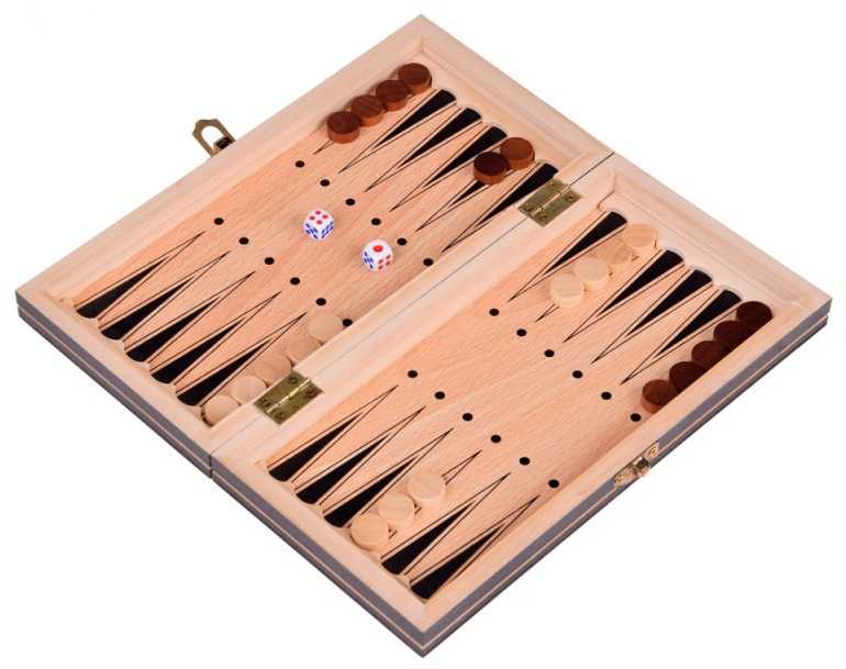 Jokomisiada RINKINYS 3in1 Medinis žaidimas šachmatų šaškės Backgammon dvipusė lenta GR0692