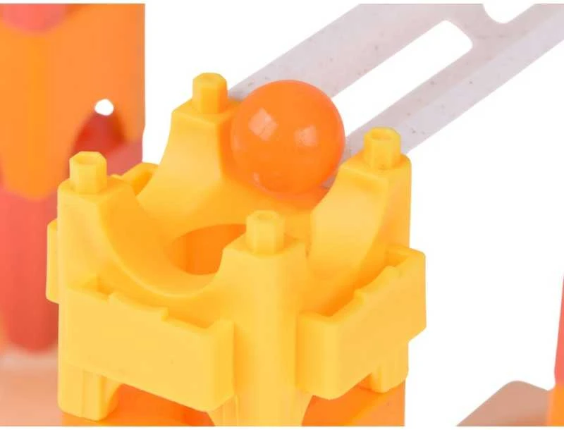 Jokomisiada 63-piece marble run, marble run, marble slide ZA5980