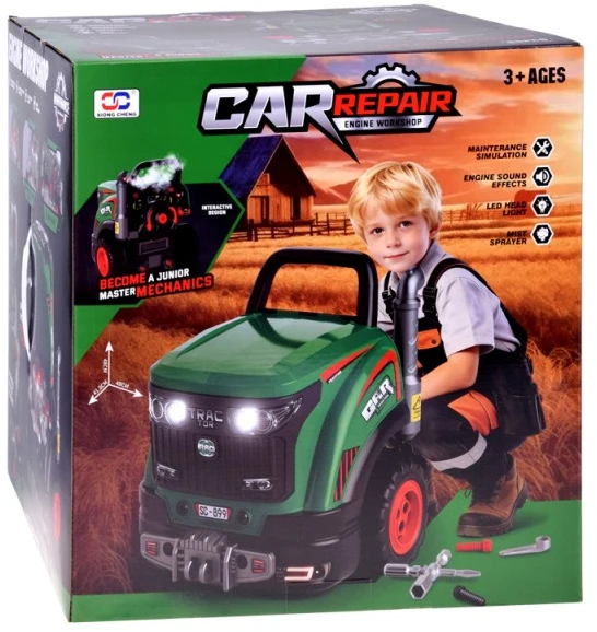 Jokomisiada AUTOMOBILIŲ DIRBTUVĖS „Sukurk traktoriaus variklį“ mechaniko rinkinys ZA6305