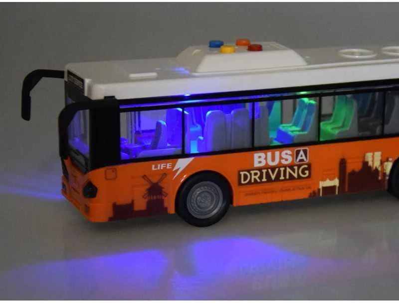 Jokomisiada „Big Bus“ garsų žibintų atidarymo durys 1:16