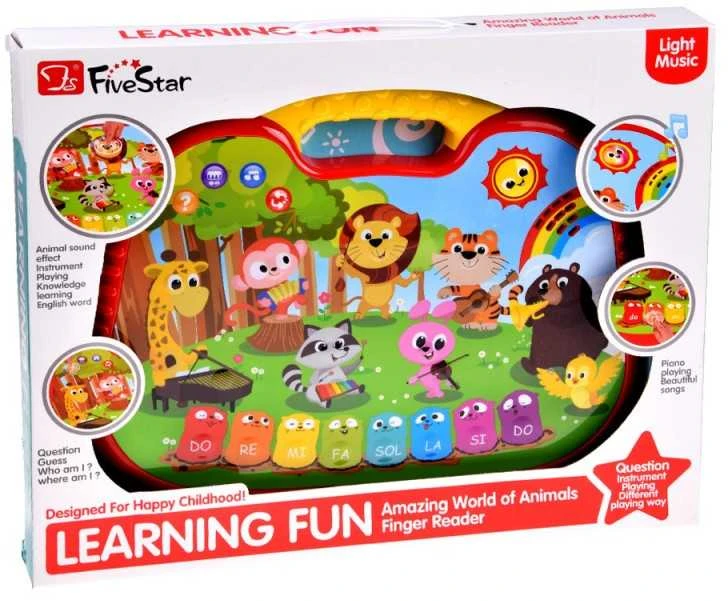 Jokomisiada Educational interactive organ with animals, sounds, melodies ZA5955