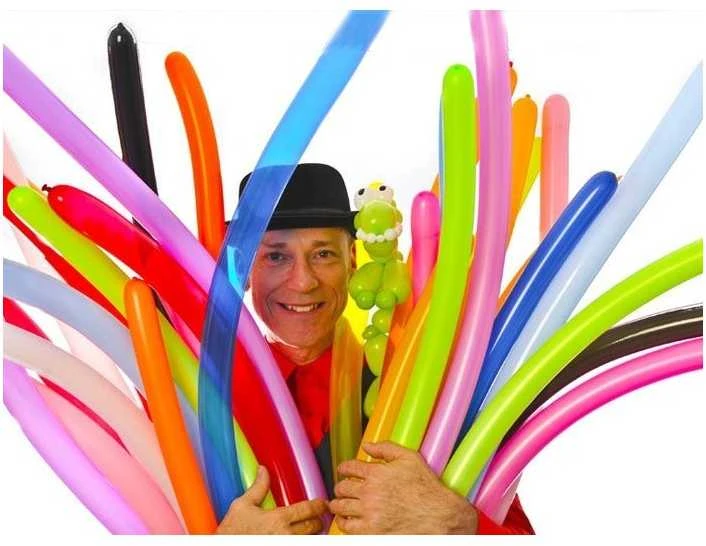 Jokomisiada Long modeling balloons + pump ZA1546