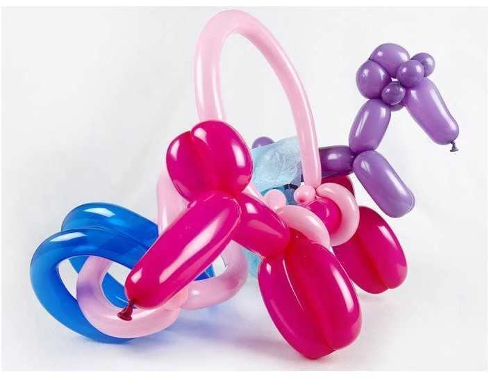 Jokomisiada Long modeling balloons + pump ZA1546