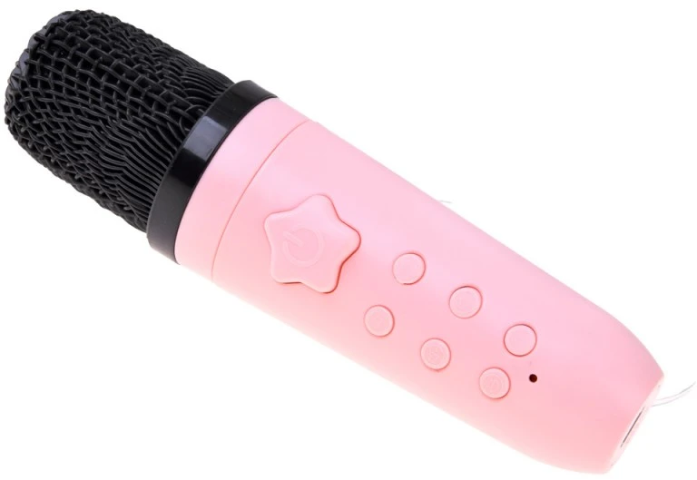 Jokomisiada Interactive Bluetooth Karaoke Microphone Speaker Bunny Music IN0193