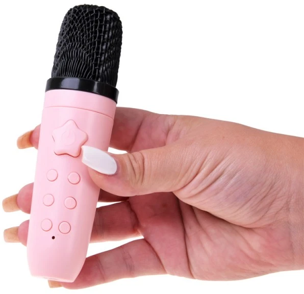 Jokomisiada Interactive Bluetooth Karaoke Microphone Speaker Bunny Music IN0193