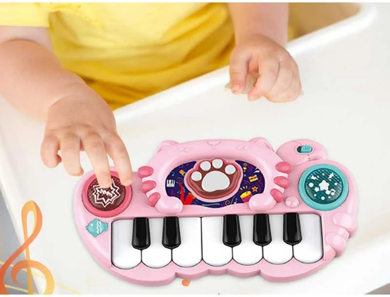 Jokomisiada Interaktyvūs vargonai Spalvingas muzikinis žaislas vaikams IN0177