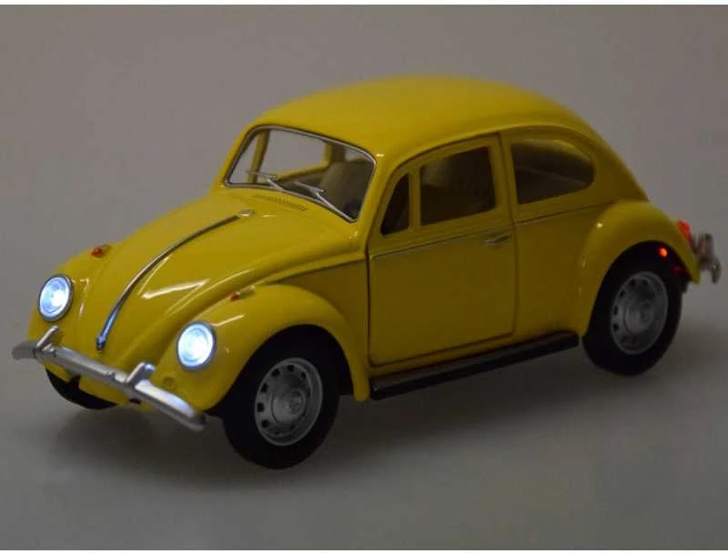Jokomisiada Kolekcinis automobilis Volkswagen Classical Beetle 1967 1:36 metalinis automobilio šviesos garsas ZA5055