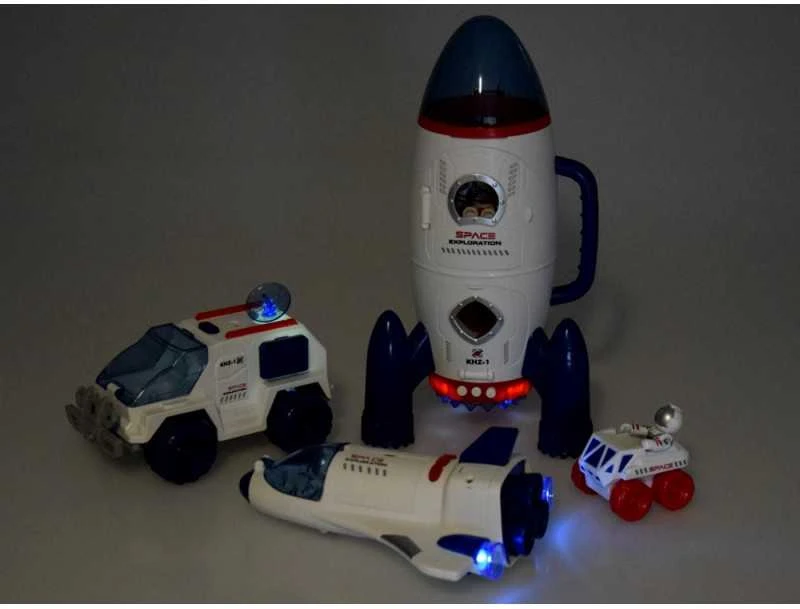 Jokomisiada kosminis rinkinys raketinis laivas automobilis astronautas soundZA4700