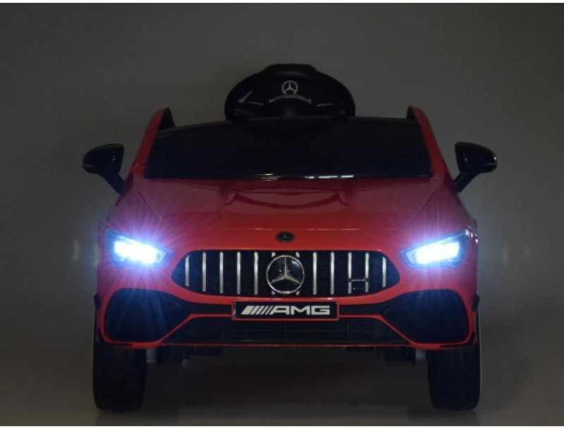 Akumuliatorinis sportinis automobilis vaikams Jokomisiada Mercedes AMG CLA 45s PA0307 | spalva: raudona