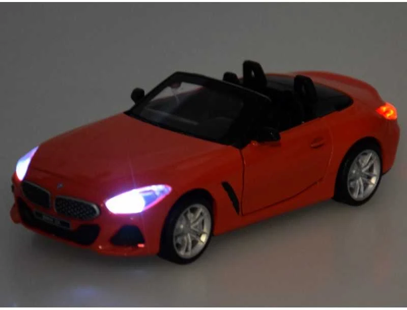 Jokomisiada Metalinių automobilių kolekcininkų modelis BMW Z4 M40i kabrioletas su žibintais ZA5049